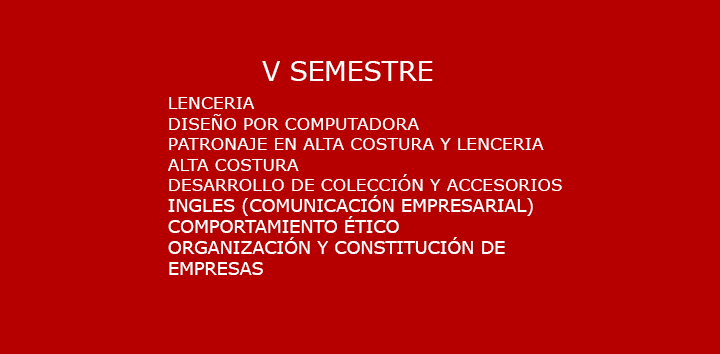 Diseño de Modas 5